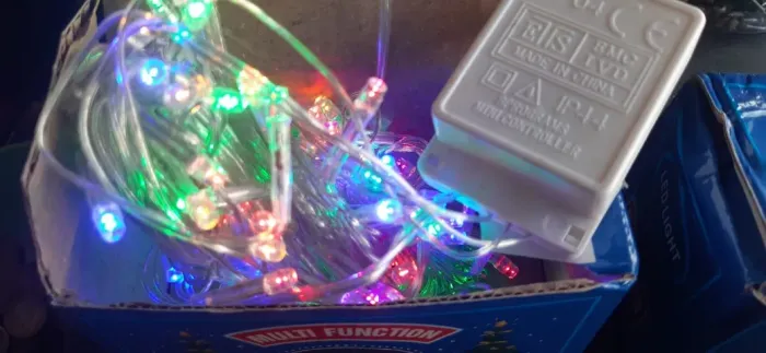 pisca pisca de natal led rgb economica e varias cores lindas para o natal promoca