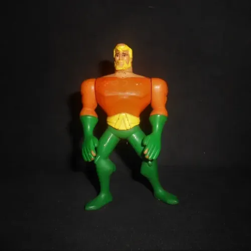 Boneco Aquaman da coleção McDonald's 2010 colecionáveis