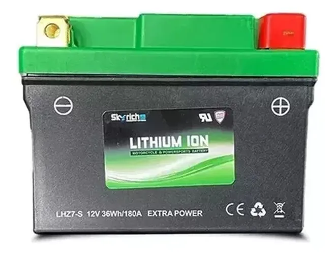 Bateria de Lítio KTM OFF ROAD Extra Power até 350CC LHZ7-S Skyrich 82454
