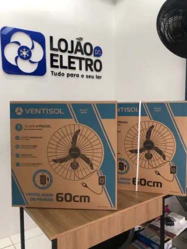 Ventilador de Parede 60cm Ventisol Bivolt