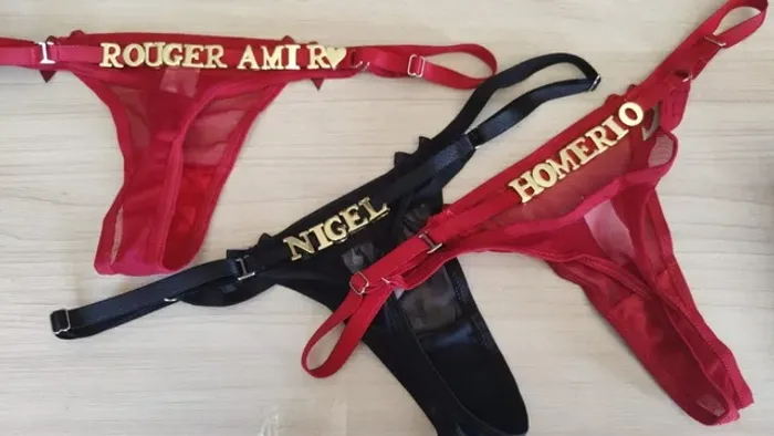 Calcinha Personalizada / Lingerie / Produtos / Acessórios 
