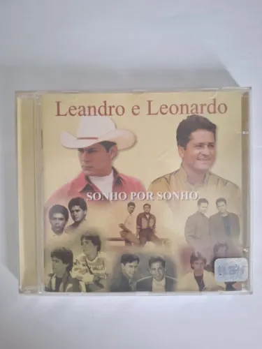CD Leandro e Leonardo Sonho Por Sonho 1991 - Usado