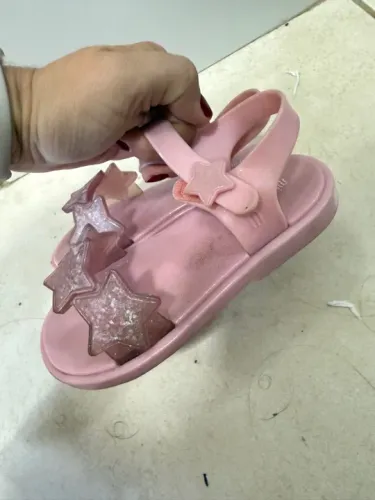 Sandálias Melissa Infantil - Estrela - Rosa - Tamanho 25