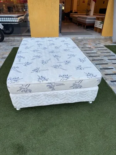 Cama de viúva ORTOBOM SEMINOVA - Entrego!