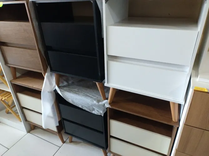 Criado mudo NOVOS -Cama-mesa com gavetas em diversas cores