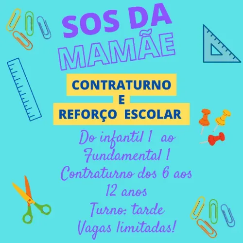 Contraturno e Reforço escolar no Augusto Franco 