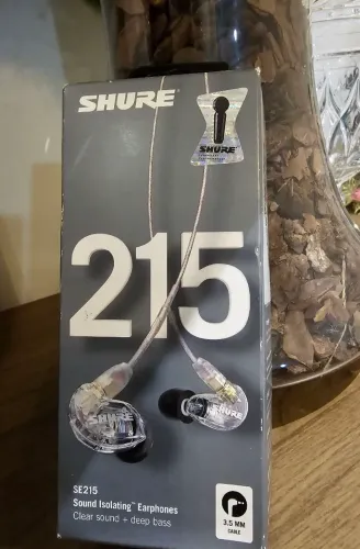 Fone Shure SE215 In-Ear Novo Na Caixa Lacrada!!!
