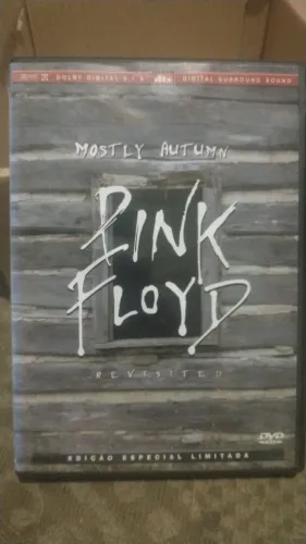 Dvd original de show banda Pink Floyd Mostly Autumn