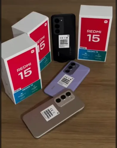 Redmi 15 256Gb 08Gb RAM Novo Lacrado Entrgamos Gratuito 