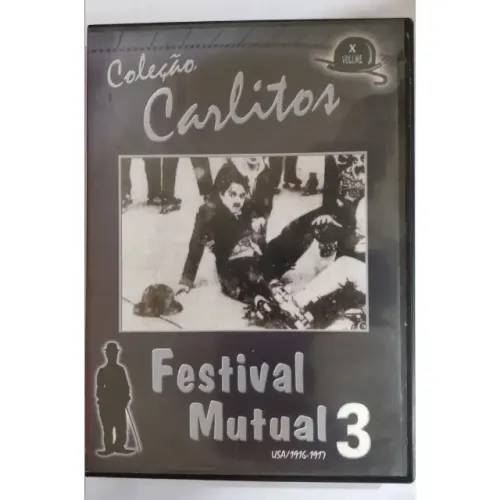dvd coleção carlitos festival mutual 3 volume 10