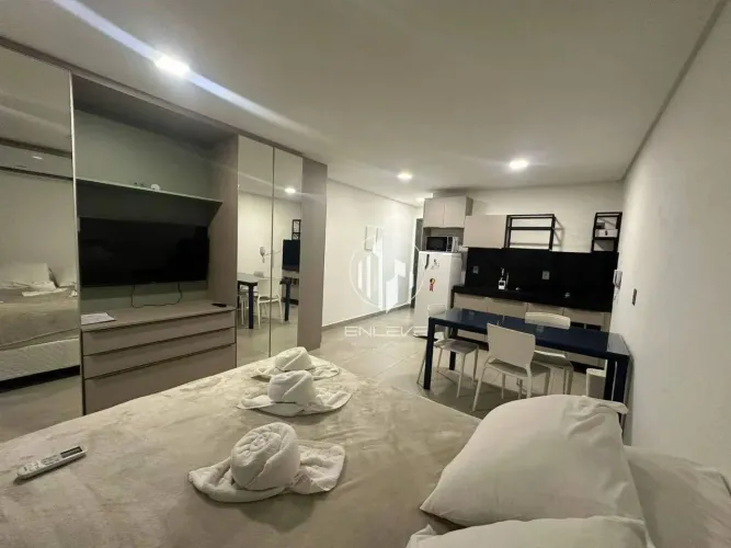 Flat Mobiliado com 32m² no Jardim Oceania à 150m do Mar