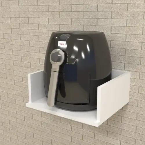 NICHO PRATELEIRA PARA AIR FRYER CAFETEIRAS OU PURIFICADOR DE AGUA EM MDF