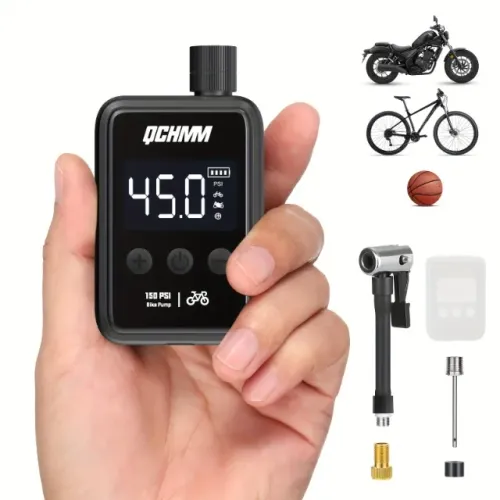 Mini Bomba De Ar Mini Pump /Tela digital/Compressor 150psi + case silicone