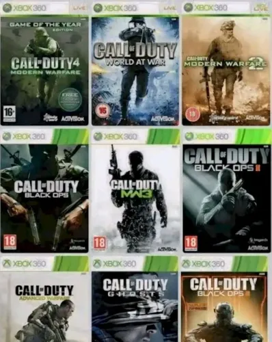 Coleção Call of Duty - Xbox 360