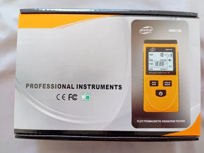 Detector de Radiação Eletromagnética GM3120