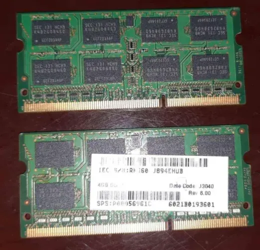 Memórias para notebook e desktop