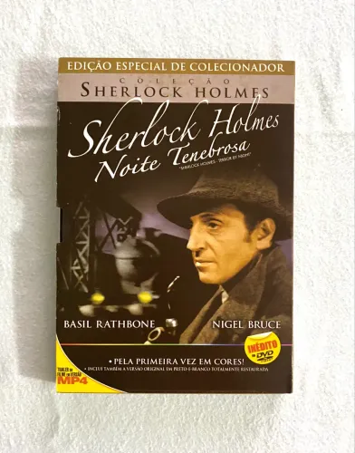 DVD Sherlock Holmes Noite Tenebrosa