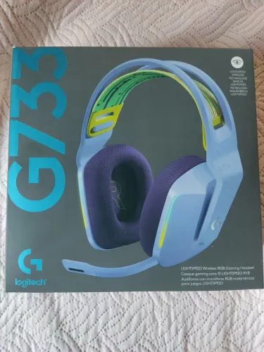 G733 - Headset Gamer Logitech G733 Lightspeed Wireless