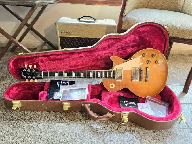 Gibson Les Paul Lemon Burst 2022 Cme Impecável