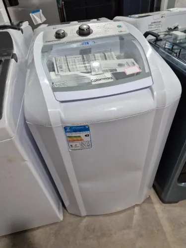 (220V) Máquina de Lavar Colormaq LCA - 12 Kg, Sistema Antimanchas, Filtro Duplo de Fiapos,