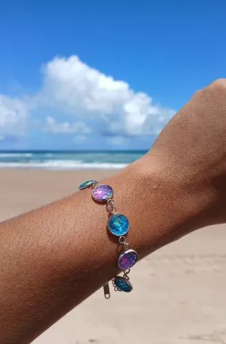 Pulseira Ariel aço inox 