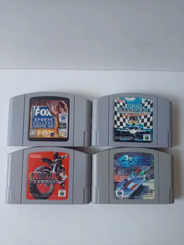01 cartucho original para Nintendo 64