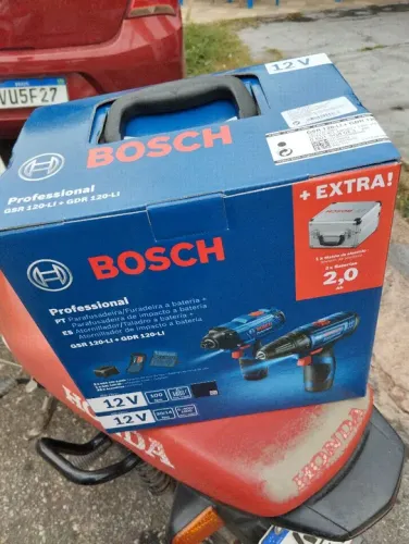 Parafusadeira/Furadeira Bosch GSR 120-LI + GDR 120-LI 12V