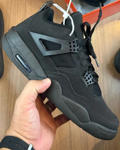 Nike Jordan 4 Retrô Preto Masculino