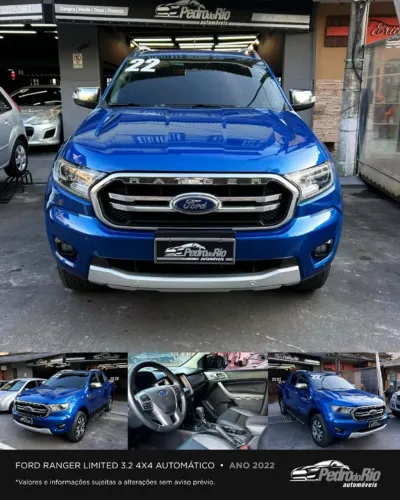 Ford Ranger Limited 3.2 20V 4X4 CD Aut. Dies. 2022