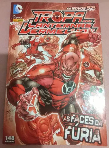 Tropa dos Lanternas Vermelhos: As Faces da Fúria | Os Novos 52 - Ed Benes | Panini