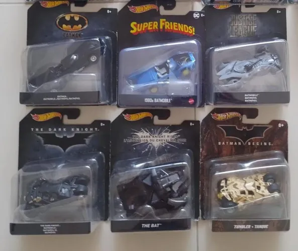 Coleção Hot Wheels Batman - 1:50