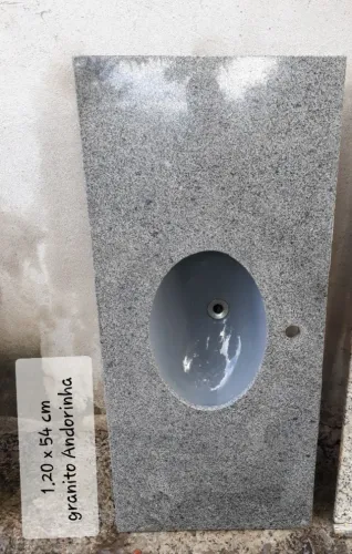 Bancada de Granito com Cuba para banheiro