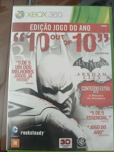 Batman Arkham City - Edição Jogo do Ano - Xbox 360