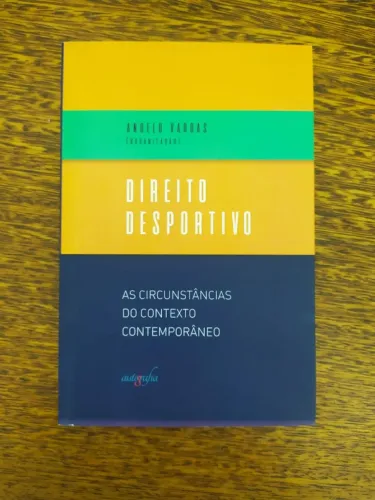 Livro Direito Desportivo De Angelo Vargas