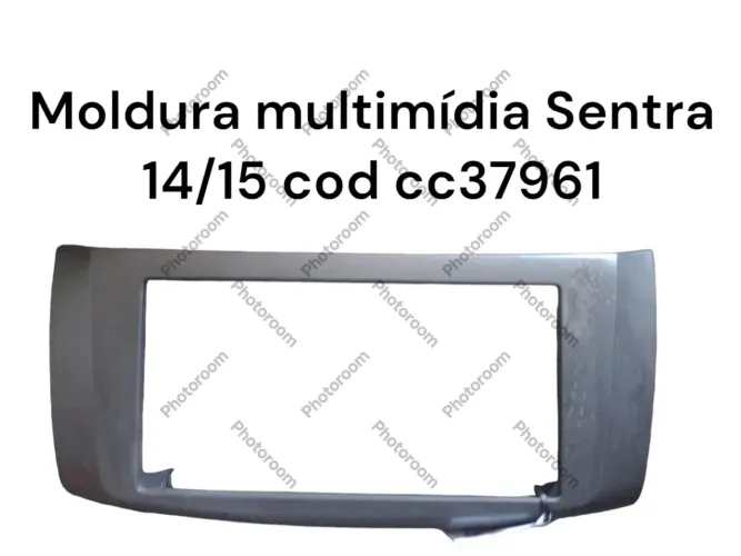 Moldura multimídia Sentra 14/15 cod cc37961