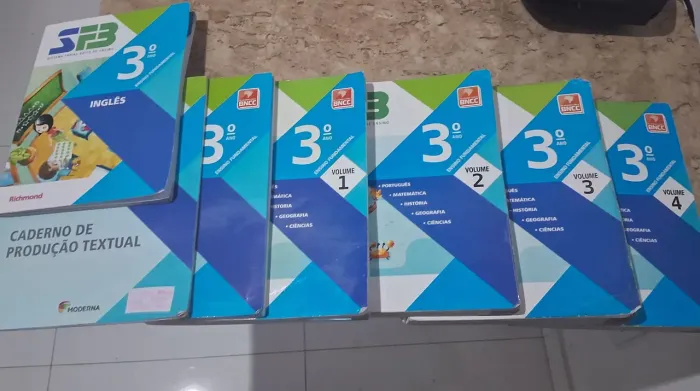 Livros Didáticos 2° ao 5° Ano - Ensino Fundamental- Editora Moderna -