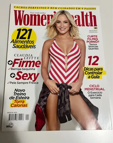 Revista Women's Health - Edição 92 - Capa Claudia Leitte