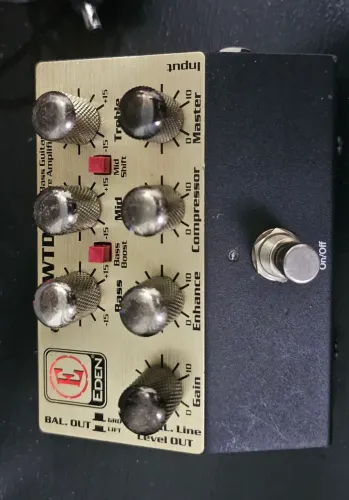 Pedal Eden WTD - Pré Amplificador para Baixo