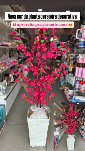 Cerejeira artificial decorativa