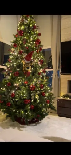 Barato. Árvore de Natal completa 3 metros de altura