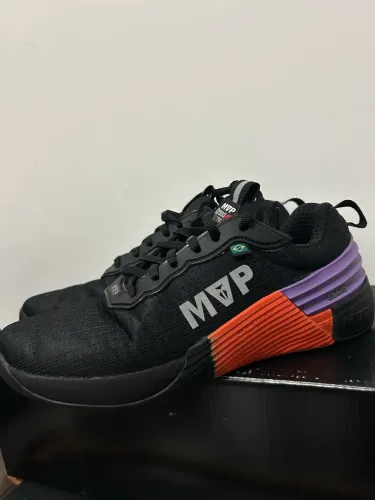Tênis MVP para Cross 4x4 - n 37 - Black Orange Purple