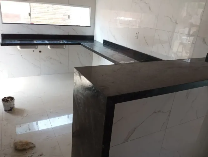 Bancadas de mármores e granitos 