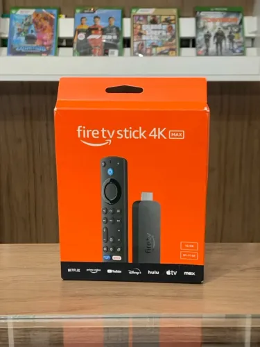Fire TV Stick 4K Max - 6x Sem Juros - Novo - Loja - Streaming de alta qualidade