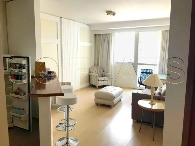 Flat Sequoia disponível para venda com 56m², 1dormitório e 1 vaga de garagem