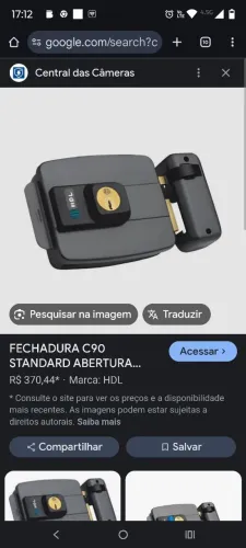 Fechadura elétrica HDL C90