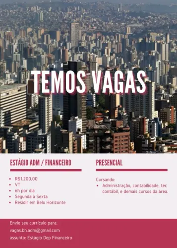 Estágio Administrativo/Financeiro