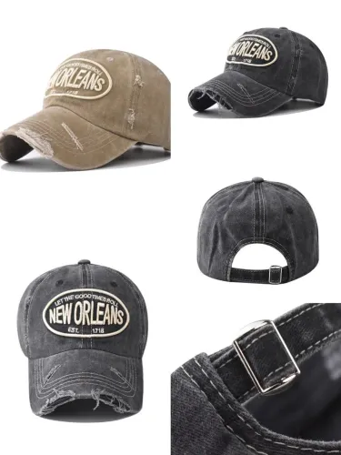 Boné New Orleans - Estilos Masculino e Feminino