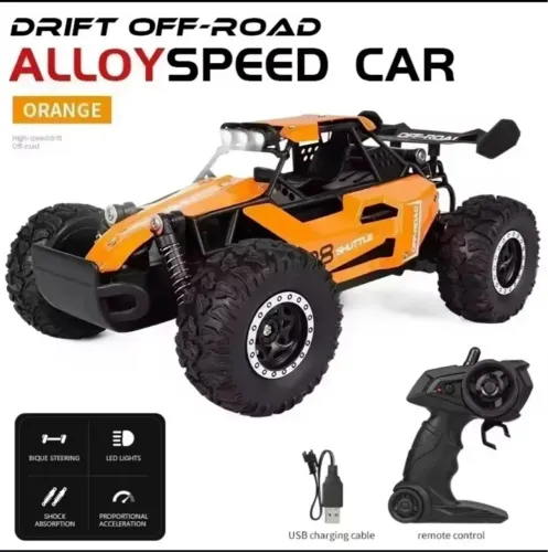 Carrinho Off-Road Alloy Speed - Laranja