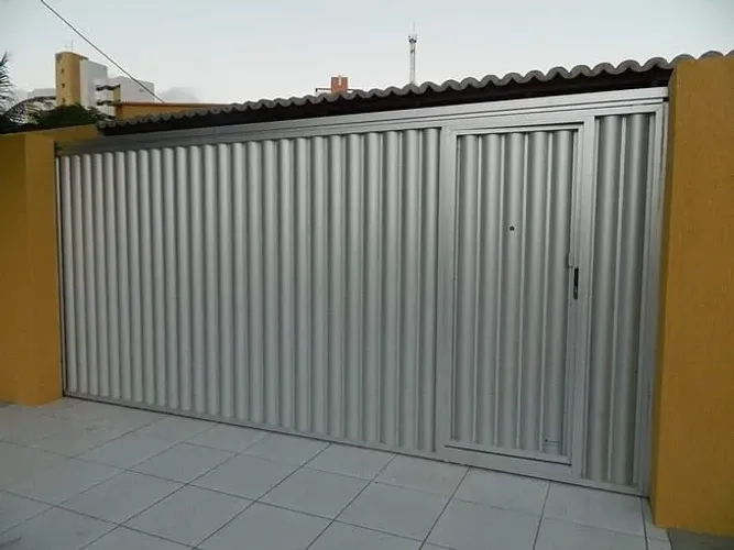 FABRICAMOS SOBRE MEDIDAS PORTÕES PORTAS JANELAS EM ALUMÍNIO FOSCO BRANCO PRETO 