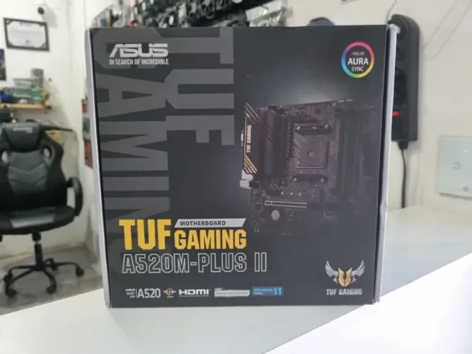 Placa Mãe Asus Tuf Gaming a520M Plus-II